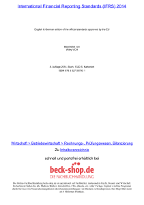 International Financial Reporting Standards - Beck-Shop