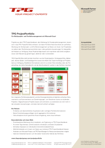 TPG ProjectHandbook für Projektmanagement