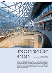 shoppen genießen erleben - Vogl Deckensysteme GmbH
