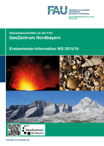 Erstemester-Infobroschüre GZN 2015