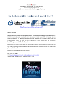 Die Lebenshilfe Dortmund sucht Dich!