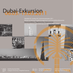 06.03.-13.03.2011 Dubai-Exkursion