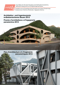 Architektur - Stiftung für Baudynamik und Erdbebeningenieurwesen