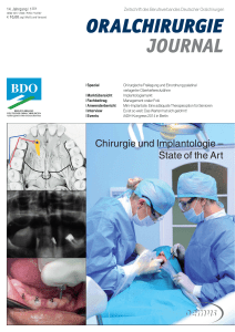 Chirurgie und Implantologie – State of the Art