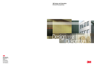 3M Design und Dekoration