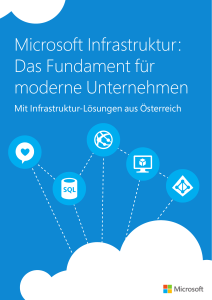 Microsoft Infrastruktur: Das Fundament für moderne Unternehmen