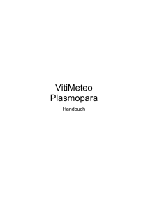 VitiMeteo Plasmopara