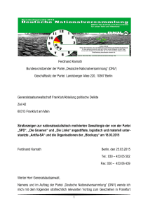 StrafanzeigeStaA Frankfurt zur EZB Gewaltorgie AntifaSA 19.03.2015