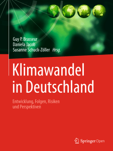 Klimawandel in Deutschland - Scienze naturali Svizzera