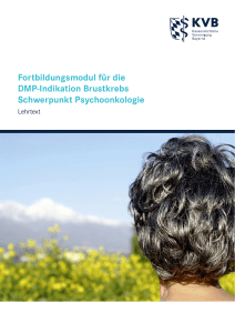 Lehrtext Fortbildungsmodul für Indikation DMP