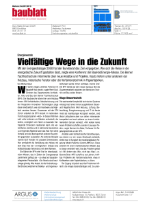 ileewelf&auml;ltige Wege in die Zukunft - Forschung