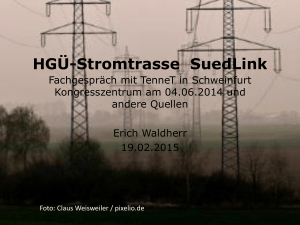 HGÜ-Stromtrasse SuedLink - BUND-Schweinfurt