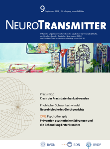 NeuroTransmitter vom September 2014