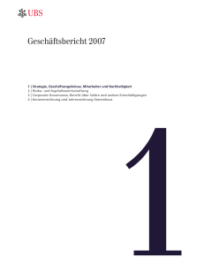 Geschäftsbericht 2007
