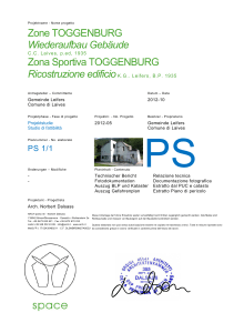 Zone TOGGENBURG Wiederaufbau Gebäude Zona Sportiva