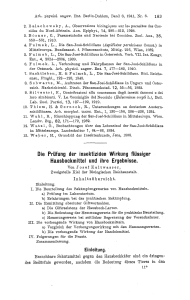 Die Pr&uuml;fung der Insektiziden Wirkung fl&uuml;ssiger Hausbockmittel und