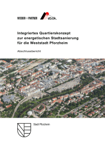 Integriertes Quartierskonzept zur energetischen