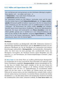 9.3.2 H&uuml;llen und Liquorr&auml;ume des ZNS 9