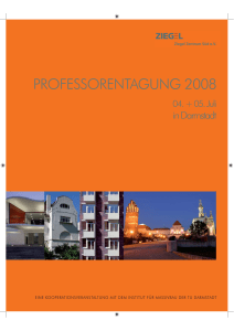 professorentagung 2008