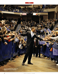 Präsidentschaftsbewerber Obama auf Wahlkampftournee