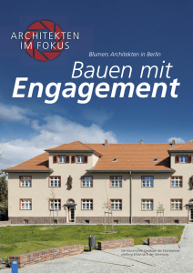 architekten im fokus - Blumers Architekten