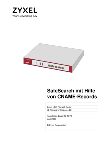 SafeSearch mit Hilfe von CNAME-Records