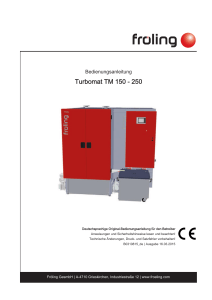 Turbomat TM 150 - 250