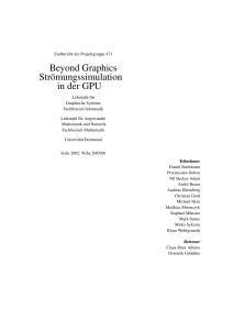 Projektgruppe 471: Beyond Graphics - Endbericht