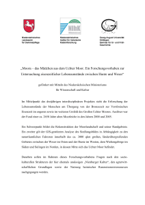 &bdquo;Moora &ndash; das M&auml;dchen aus dem Uchter Moor. Ein
