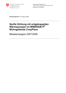 heizen und kühlen mit - Bundesamt für Energie BFE