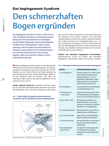 Den schmerzhaften Bogen ergründen