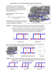 Arbeitsblaetter zum Koenigsberger Brueckenproblem\374