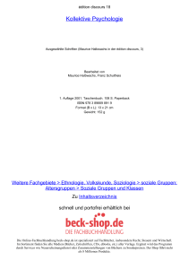 Kollektive Psychologie - ReadingSample - Beck-Shop