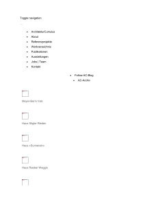 Schnieper Architekten: ArchitekturCumulus