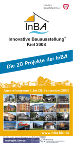 Die 20 Projekte der InB A