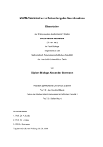 Mathematisch-Naturwissenschaftlichen Fakultät I der