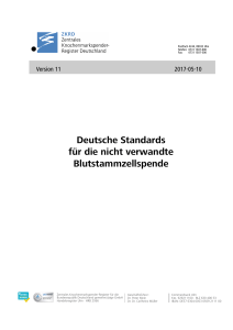 Deutsche Standards für die nicht verwandte