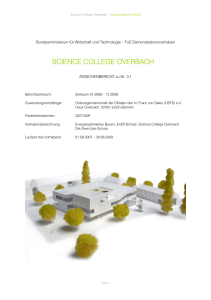 SCIENCE COLLEGE OVERBACH