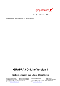 GRAPPA / OnLine Version 4 - GRAPPA / OnLine Anmeldung