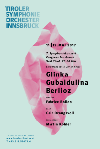 Glinka Gubaidulina Berlioz - Tiroler Symphonie Orchester Innsbruck