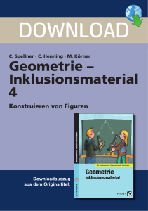 Geometrie – Inklusionsmaterial 4