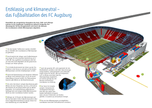 Erstklassig und klimaneutral – das Fußballstadion des FC Augsburg