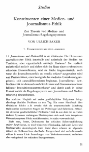 I<:.onstituenten einer Medien- und Journalismus-Ethik