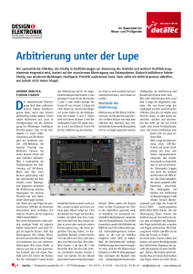Arbitrierung unter der lupe