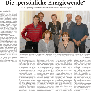 Die „persönliche Energiewende“