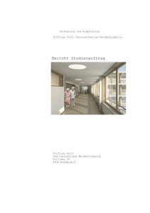 Bericht Studienauftrag - Ehrenbold Schudel Architektur