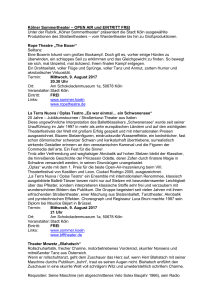 K&ouml;lner Sommertheater