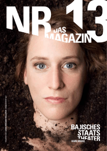 DAS MAGAZIN Nr. 13 | BADISCHES STAATSTHEATER KARLSRUHE