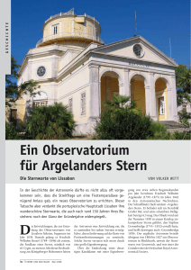 ein Observatorium für Argelanders stern
