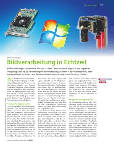 Bildverarbeitung in Echtzeit